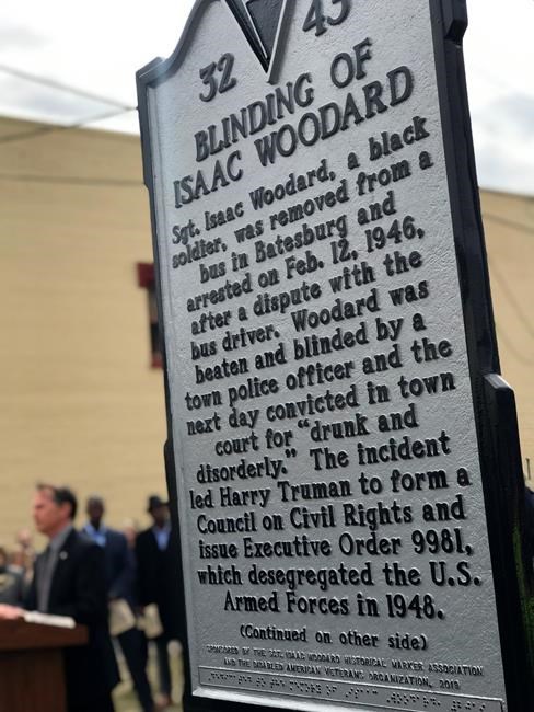 SC town honours black WWII vet 7 decades after brutal beating | iNFOnews.ca