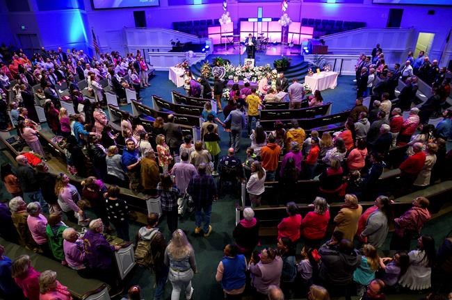City that prayed, searched for missing girl says goodbye | iNFOnews.ca CP8708806