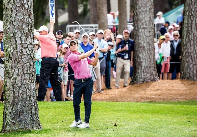 Lowry holds 1-stroke lead halfway through rainy RBC Heritage | iNFOnews.ca