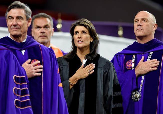 Nikki Haley tells graduates to be grateful they live in US | iNFOnews.ca
