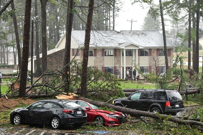 Storms sweep over Southeast with rain, wind, floods; 4 dead | iNFOnews.ca