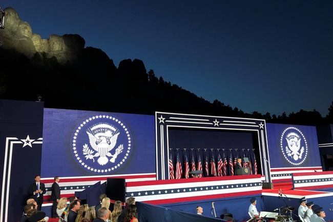 The Latest: Trump to establish 'National Garden' of heroes | iNFOnews.ca