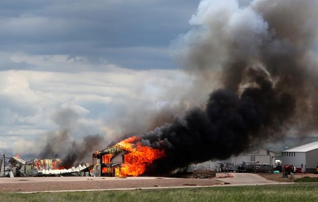 Fire destroys South Dakota ammo plant; no injuries reported | iNFOnews.ca Fire destroys South Dakota ammo plant; no injuries reported | iNFOnews.ca
