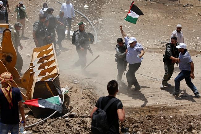 Activists protest planned West Bank demolition | iNFOnews.ca