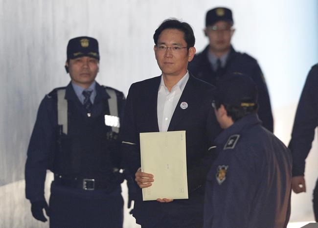 Samsung heir freed after appeal wins suspended jail term | iNFOnews.ca