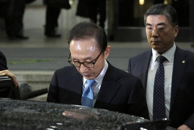 S Korea prosecutors seek arrest warrant for ex-President Lee | iNFOnews.ca