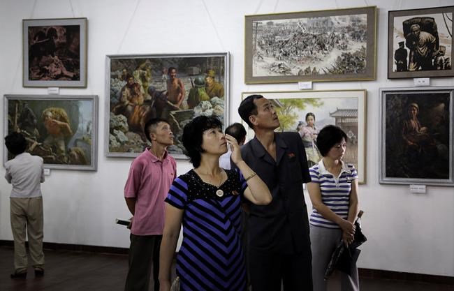 South Korea seizes North Korean paintings due to sanctions | iNFOnews.ca CP701461733