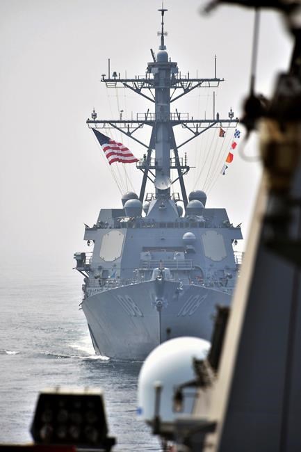 The Latest: USS Carl Vinson exercises with Japan air force | iNFOnews.ca