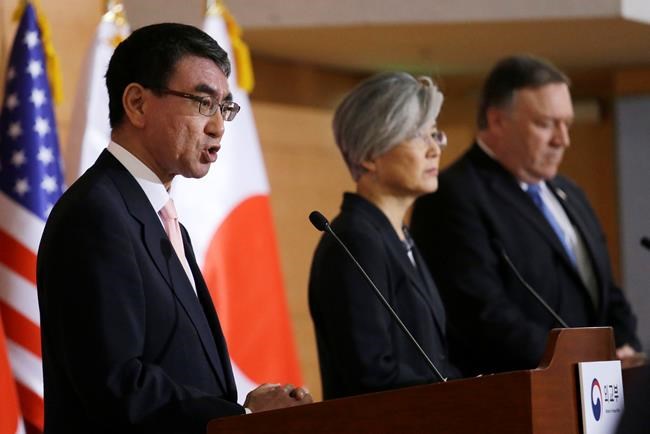 Trump claim raises eyebrows: NKorea no longer a nuke threat? | iNFOnews.ca CP559331210