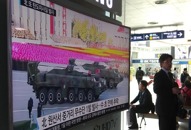 South Korea: Suspected midrange North Korean missiles fail | iNFOnews.ca