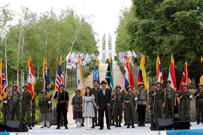 2 Koreas mark war anniversary after pause in rising tensions | iNFOnews.ca