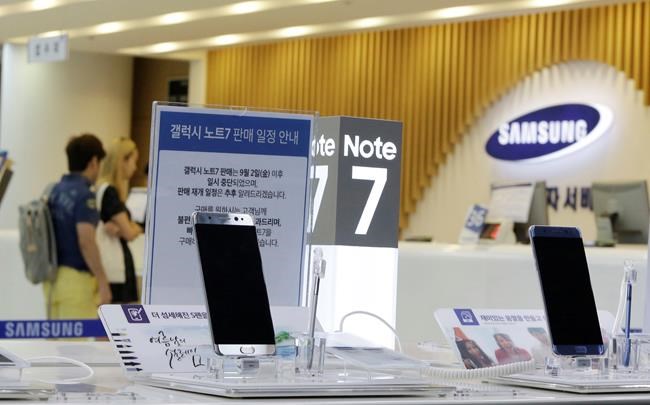 Samsung's quick fix for Note 7 is no full recharge | iNFOnews.ca Samsung's quick fix for Note 7 is no full recharge | iNFOnews.ca