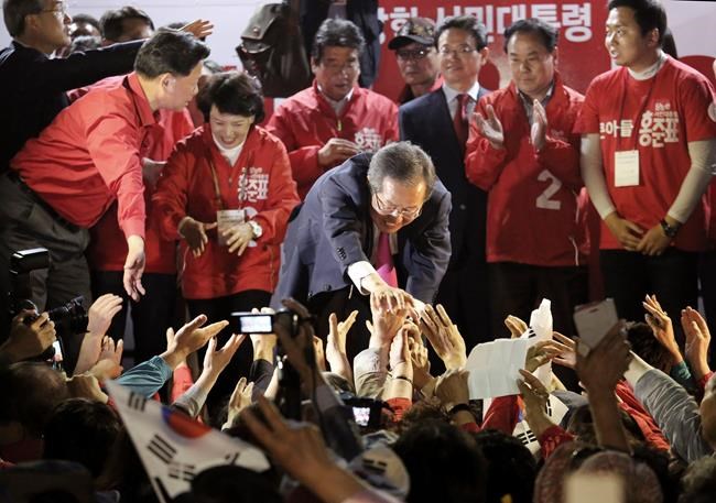 The Latest: South Korea exit polls see win for liberal Moon | iNFOnews.ca CP2042868038