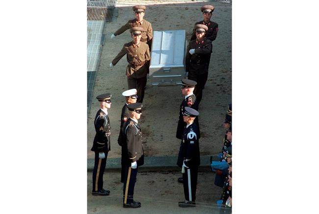US moves 100 coffins to N. Korean border for war remains | iNFOnews.ca