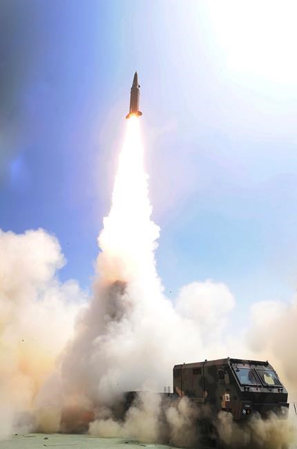 S. Korean leader observes missile test amid North's threats | iNFOnews.ca S. Korean leader observes missile test amid North's threats | iNFOnews.ca