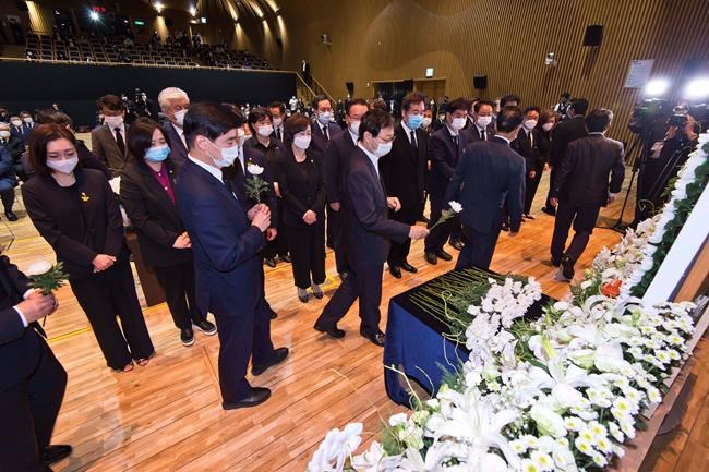 Funeral for Seoul mayor held as allegation details emerge | iNFOnews.ca