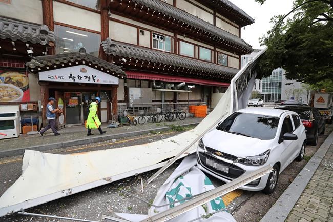 Typhoon kills 3 in South Korea before moving to North Korea | iNFOnews.ca Typhoon kills 3 in South Korea before moving to North Korea | iNFOnews.ca