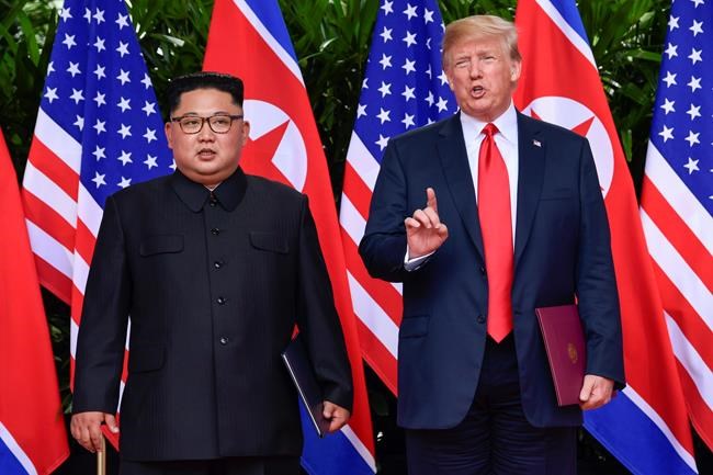 The Latest: US commits to 'security guarantees' for NKorea | iNFOnews.ca