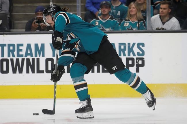 Hertl has goal and assist as Sharks top Flames 3-1 | iNFOnews.ca Hertl has goal and assist as Sharks top Flames 3-1 | iNFOnews.ca