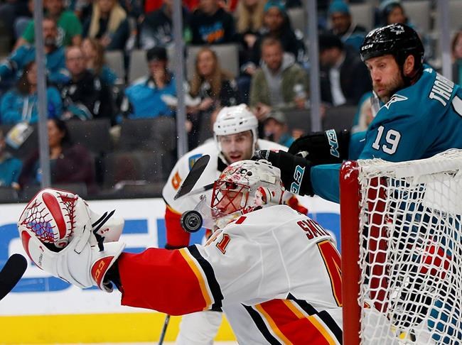 Pavelski leads Sharks in 3-1 win over Flames | iNFOnews.ca