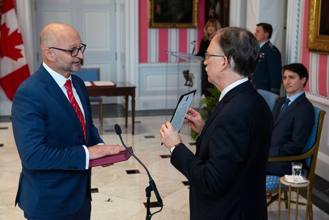 Attorney General Lametti swears new oath in wake of SNC-Lavalin affair | iNFOnews.ca CP1882460083