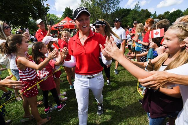 Brooke Henderson returns to hero's welcome in hometown Smiths Falls | iNFOnews.ca Brooke Henderson returns to hero's welcome in hometown Smiths Falls | iNFOnews.ca