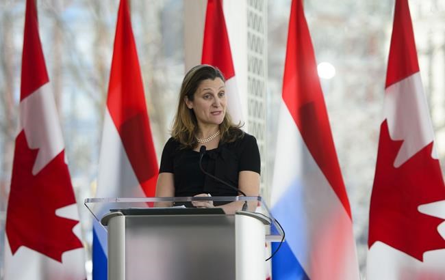 Freeland say lifting U.S. tariffs is part of ratification of the new NAFTA | iNFOnews.ca Freeland say lifting U.S. tariffs is part of ratification of the new NAFTA | iNFOnews.ca
