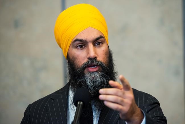 'Remember who we're fighting for,' Singh says as NDP caucus sworn into office | iNFOnews.ca