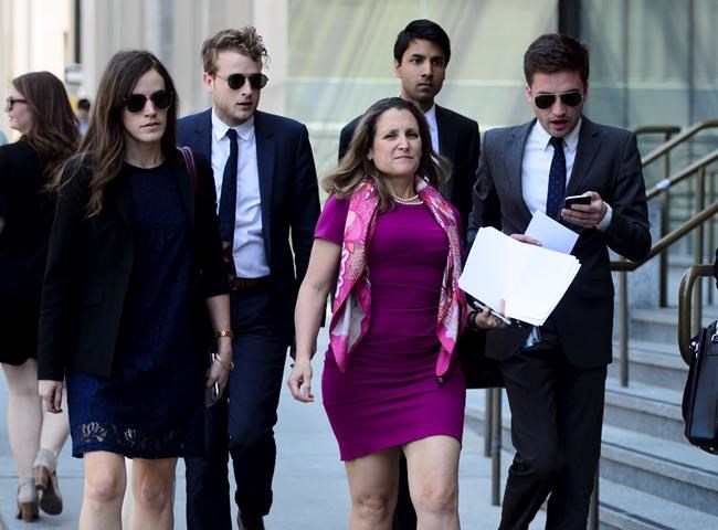 NAFTA unresolved, steel tariffs hanging after Freeland, Lighthizer meeting | iNFOnews.ca NAFTA unresolved, steel tariffs hanging after Freeland, Lighthizer meeting | iNFOnews.ca