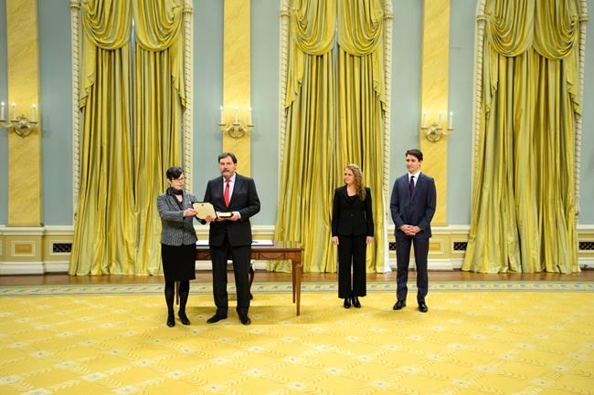 Richard Wagner sworn in as chief justice of Supreme Court of Canada | iNFOnews.ca