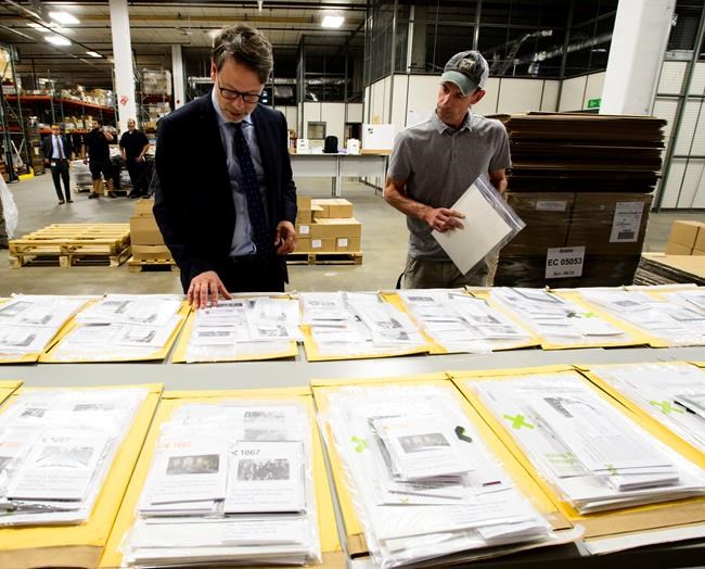 Federal election materials being shipped across country to prepare for campaign | iNFOnews.ca