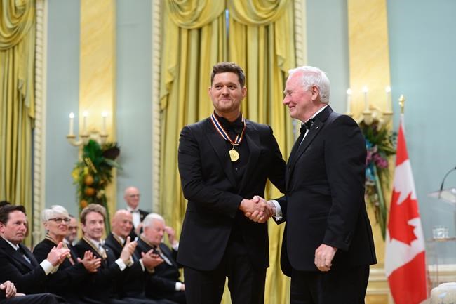 Michael Buble thanks Canadians for honour during 'emotionally difficult time' | iNFOnews.ca Michael Buble thanks Canadians for honour during 'emotionally difficult time' | iNFOnews.ca