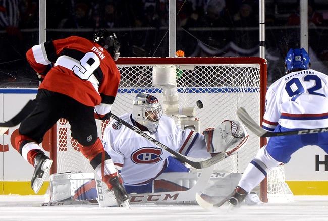 Craig Anderson with 28 saves, Senators blank Canadiens 3-0 in NHL 100 Classic | iNFOnews.ca
