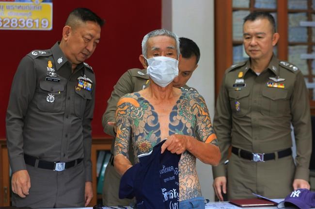 Tattoos lead Thai police to arrest Japanese gang member | iNFOnews.ca