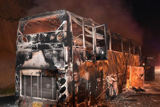 Fire on bus in Thailand kills 20 migrant factory workers | iNFOnews.ca
