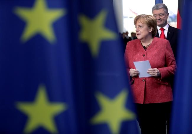 France's Macron meets Ukraine's 2 presidential contenders | iNFOnews.ca