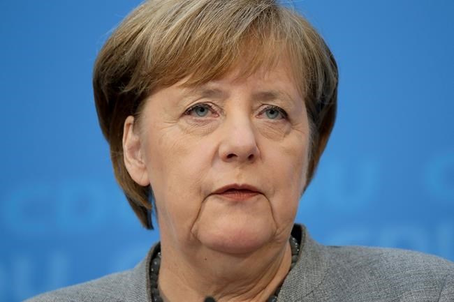 Merkel focused on grand coalition with Social Democrats | iNFOnews.ca CP518284290