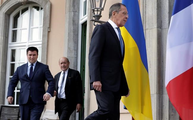 Russia, Ukraine talk peace in meeting with Germany, France | iNFOnews.ca