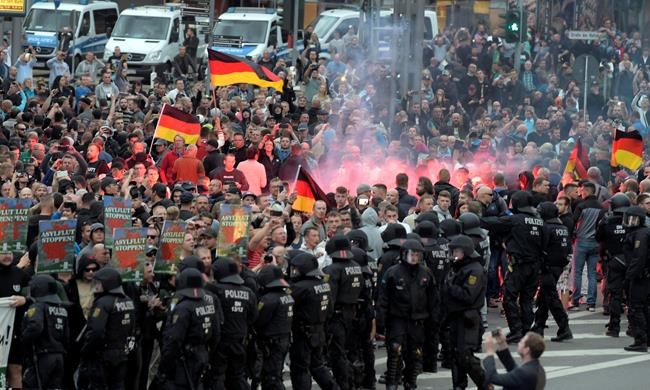 Berlin offers police help after violent far-right protest | iNFOnews.ca Berlin offers police help after violent far-right protest | iNFOnews.ca