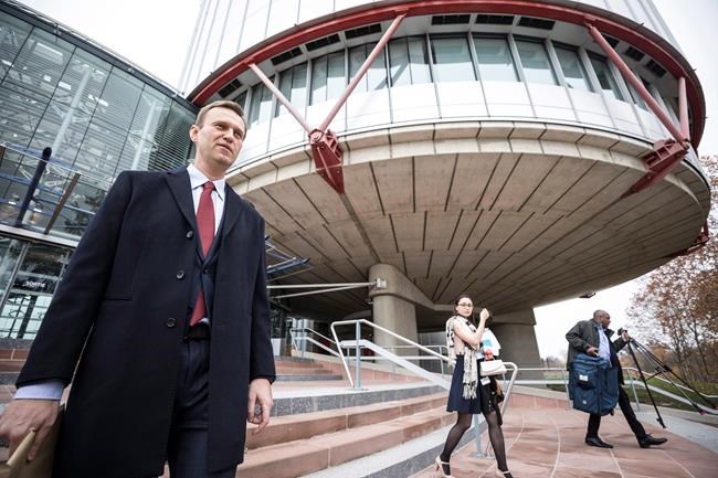 European court: Russia's arrests of Navalny were political | iNFOnews.ca