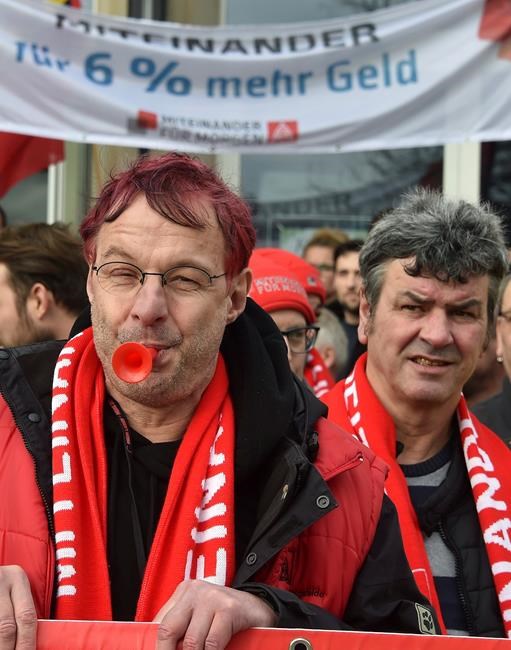 German union head: Strikes could escalate if no deal soon | iNFOnews.ca German union head: Strikes could escalate if no deal soon | iNFOnews.ca