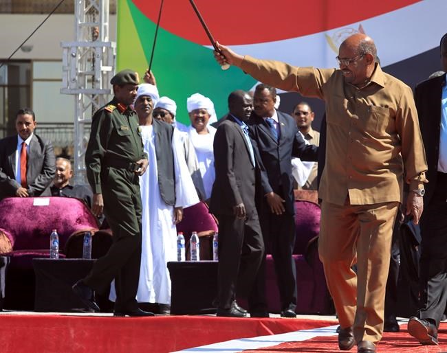 Sudan's president rejects protesters' calls to step down | iNFOnews.ca
