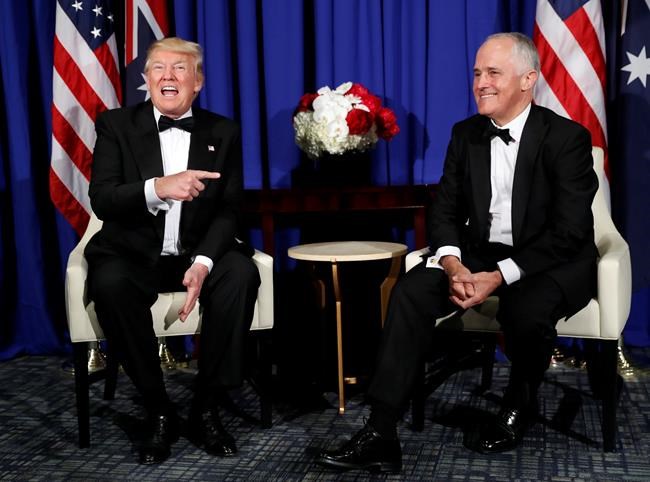 Australian PM: Trump relationship 'warm' despite transcripts | iNFOnews.ca