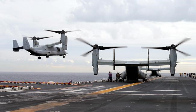 The Latest: US calls off search for 3 Marines off Australia | iNFOnews.ca CP2013541641