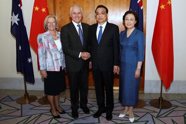 Chinese premier warns Australia against protectionism | iNFOnews.ca Chinese premier warns Australia against protectionism | iNFOnews.ca