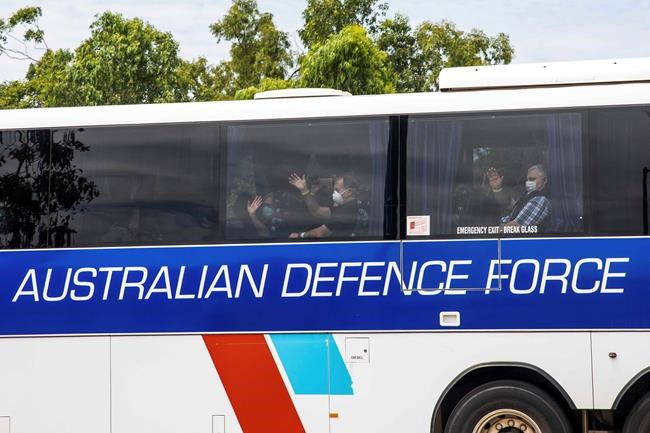Australian evacuees from virus-hit ship begin 2nd quarantine | iNFOnews.ca Australian evacuees from virus-hit ship begin 2nd quarantine | iNFOnews.ca