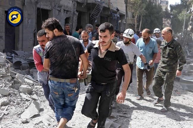 Airstrike hits medics in Syria as UN moves to resume aid | iNFOnews.ca