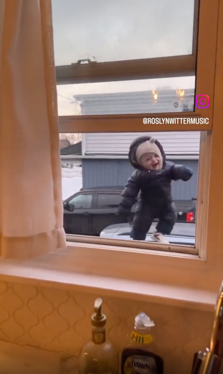 TRENDING NOW: Flying baby's peek-a-boo giggles | iNFOnews.ca