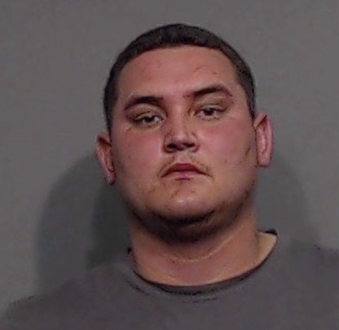 A police mugshot of Steven Gallagher