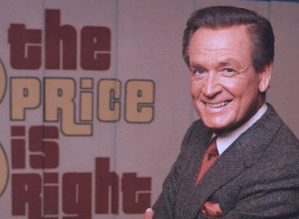 Bob Barker poses for a promotional photo for The Price is Right.